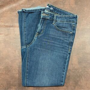 Old Navy Mid-Rise Slim Straight Jeans